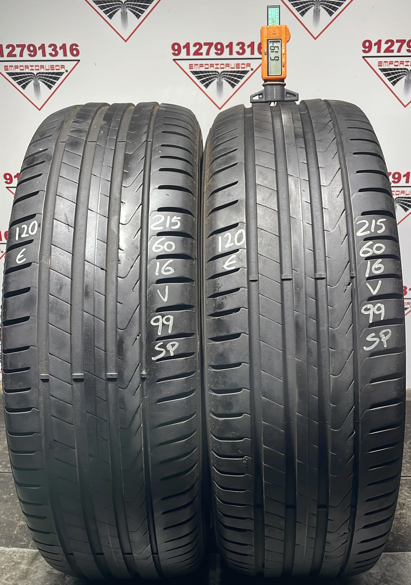 PIRELLI CINTURATO P7 USADO  215/60 R16 99 V